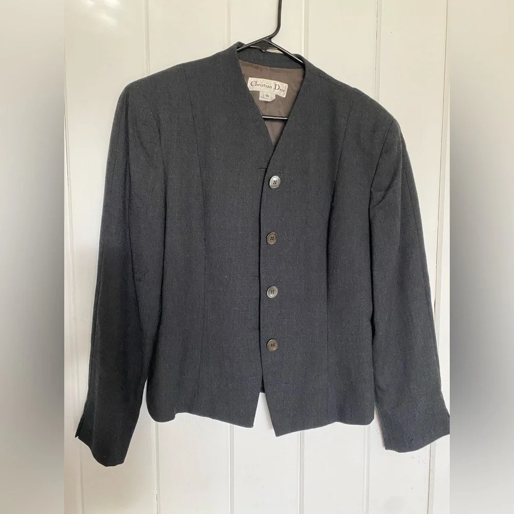 Vintage Christian Dior Womens Blazer